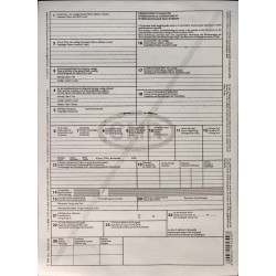 Nyomtatvány Nemzetközi fuvarlevél CMR 6 példányos E. 10/6.r.sz