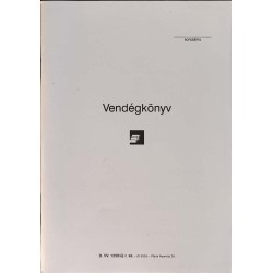 Nyomtatvány Vendégkönyv PÁTRIA D. VV. 1250/új