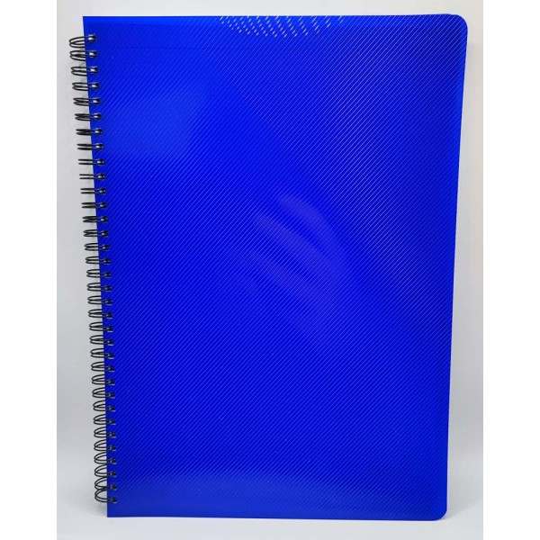 Spirálfüzet ELECTRA A/4 100 lapos vonalas minőségi vonalazással, perforált lapokkal