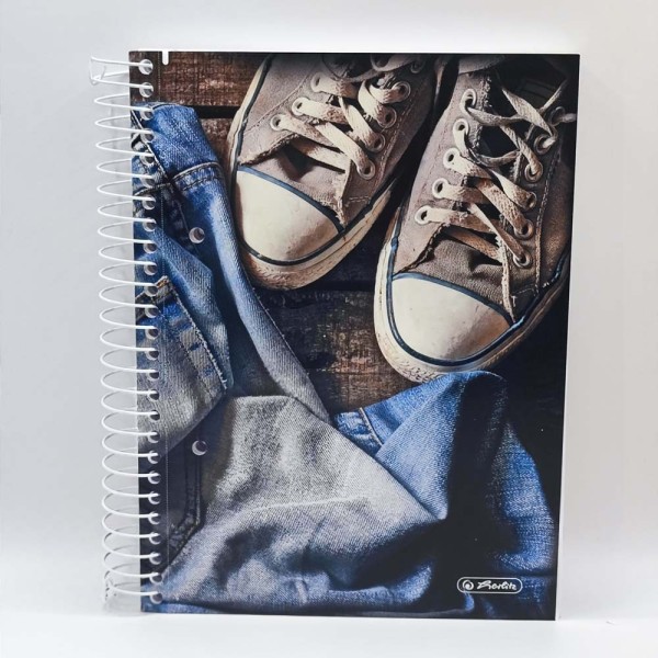 Spirálfüzet HERLITZ A/5 120 lapos pontozott Spirálfüzet HERLITZ A/5 120 lapos pontozott