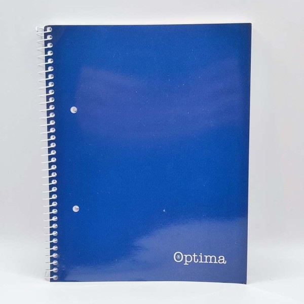 Spirálfüzet OPTIMA A/5 70 lapos perforált lyukasztott vonalas Spirálfüzet OPTIMA A/5 70 lapos perforált lyukasztott vonalas