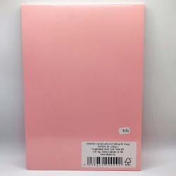 Színes karton KASKAD A4 225gr 20ív/csomag rózsa (25 színkód)