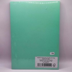Színes karton KASKAD A4 225gr 20ív/csomag zöld (65 színkód)