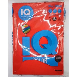 Színes fénymásolópapír IQ A4 80gr laponként piros