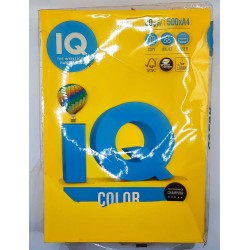 Színes fénymásolópapír IQ A4 80gr laponként citromsárga