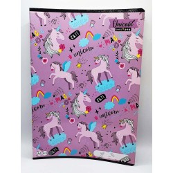 Füzet LIZZY CARD A/4 32 lapos kapcsos kockás