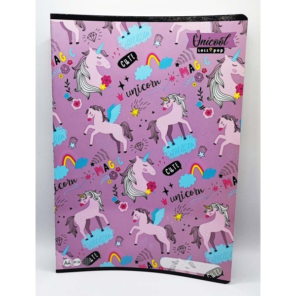 Füzet LIZZY CARD A/4 32 lapos kapcsos kockás Füzet LIZZY CARD A/4 32 lapos kapcsos kockás