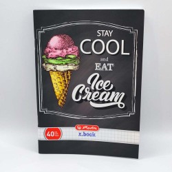 Füzet HERLITZ A/5 40 lapos kockás