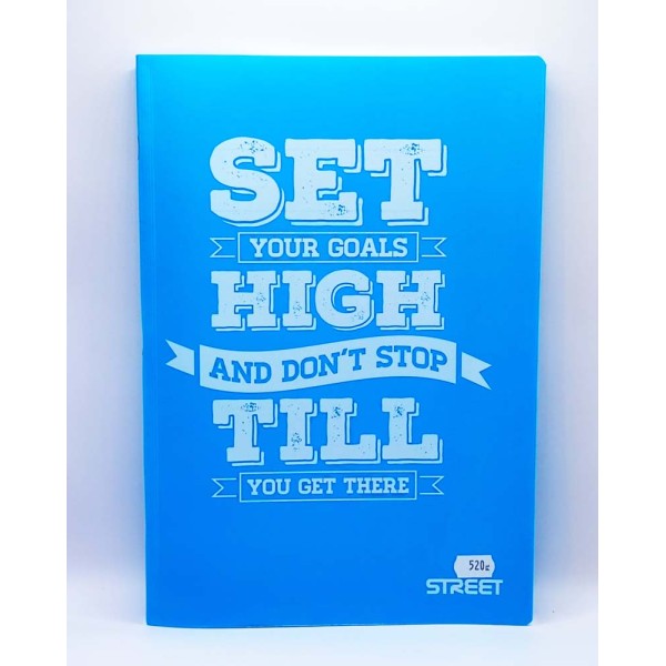 Füzet STREET A/4 42 lapos sima