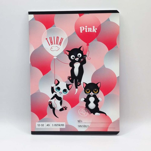 Füzet ARS UNA A/5 32 lapos vonalas 12-32 3. osztályos