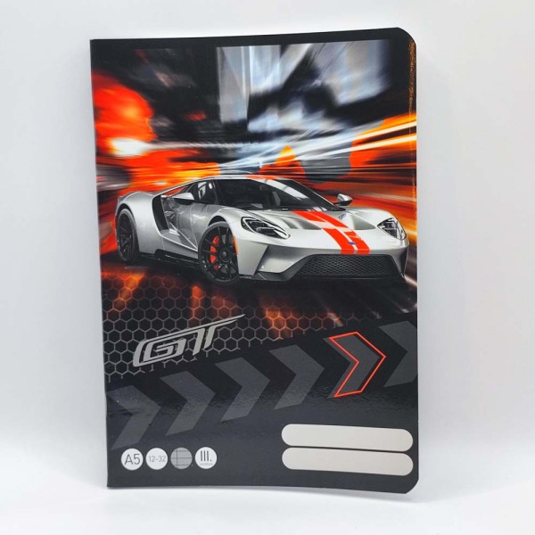 Füzet LIZZY CARD A/5 32 lapos vonalas 12-32 3. osztályos