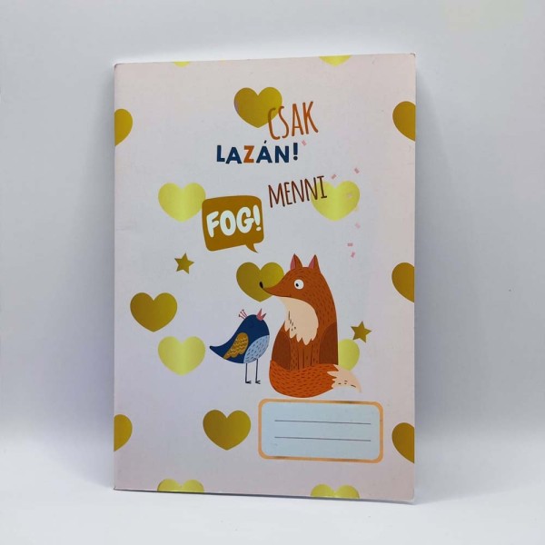 Füzet PD A/5 32 lapos vonalas 16-32 2. osztályos