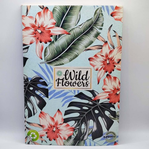 Füzet T-CREATIV A/4 40 lapos kockás