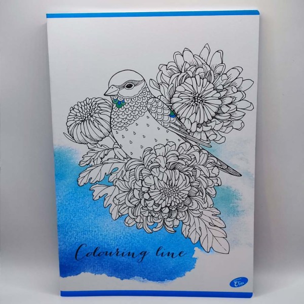 Füzet ELISA A/4 40 lapos kockás