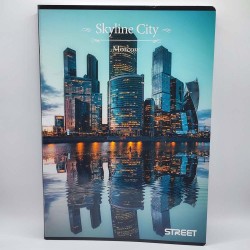 Füzet STREET A/4 54 lapos vonalas