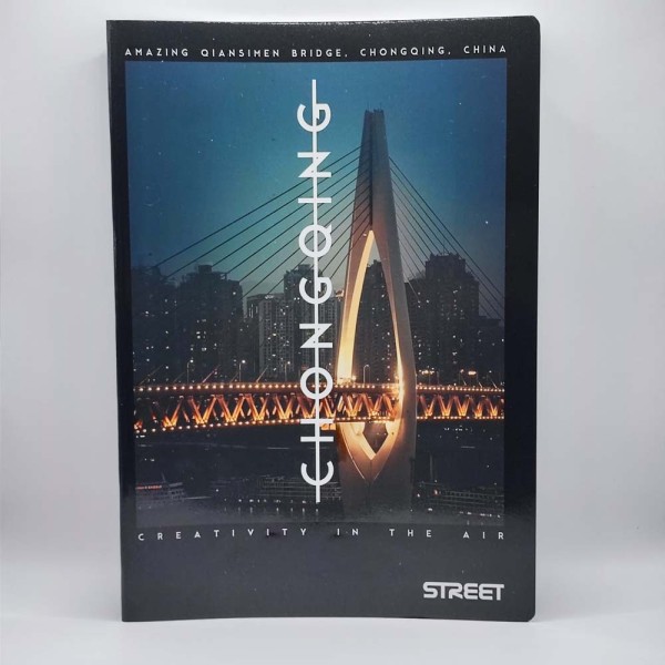 Füzet STREET A/4 50 lapos vonalas