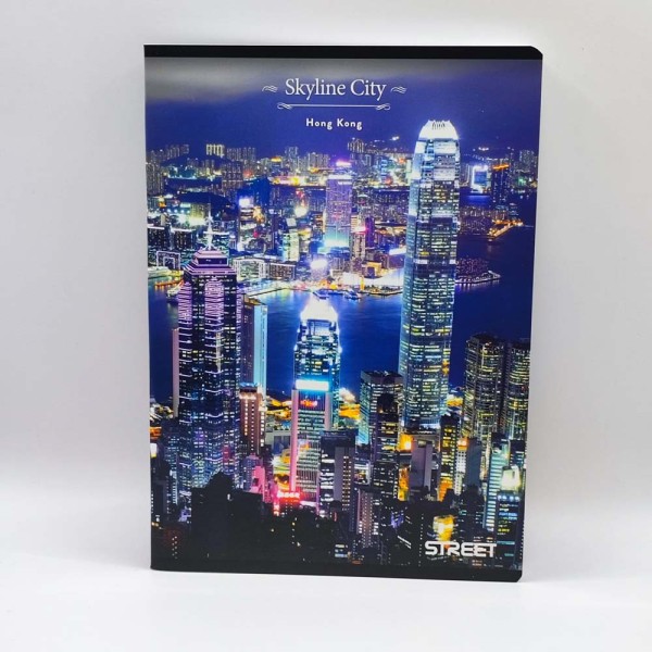 Füzet STREET A/5 54 lapos vonalas