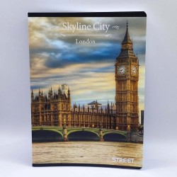 Füzet STREET A/5 54 lapos vonalas