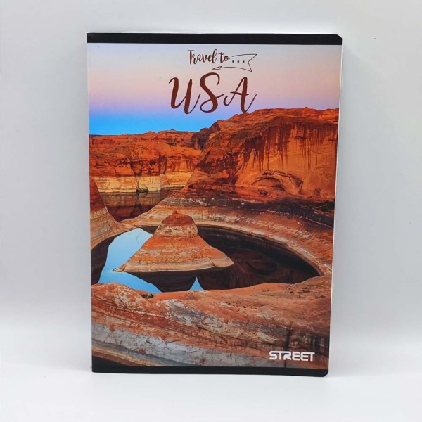 Füzet STREET A/5 54 lapos vonalas