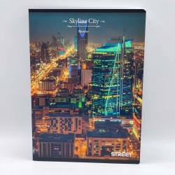 Füzet STREET A/5 54 lapos vonalas