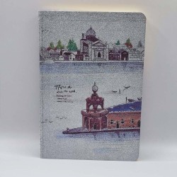 Notesz A/5 papírfedeles csillámos borító