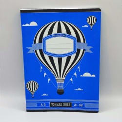 Füzet ARS UNA A/5 32 lapos vonalas 21-32