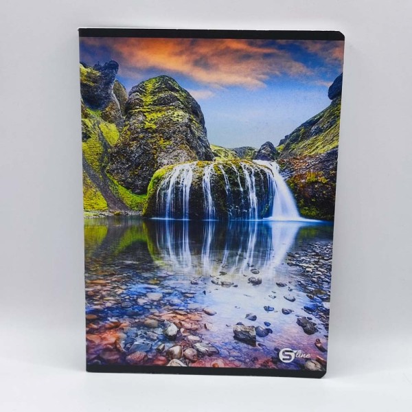 Füzet S-LINE A/5 52 lapos sima