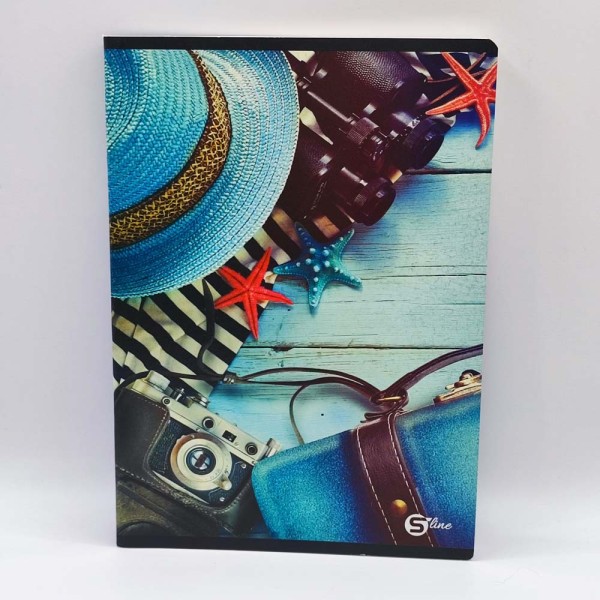 Füzet S-LINE A/5 52 lapos sima