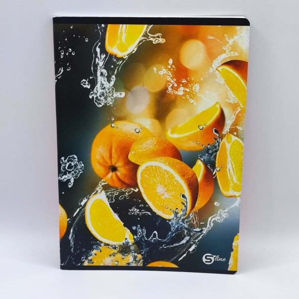 Füzet S-LINE A/5 52 lapos kockás