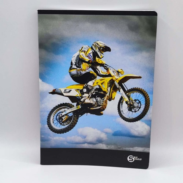 Füzet S-LINE A/5 52 lapos kockás