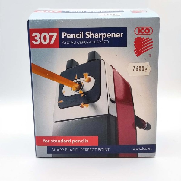 Hegyező ICO M307 asztali Maxi PIROS kézi