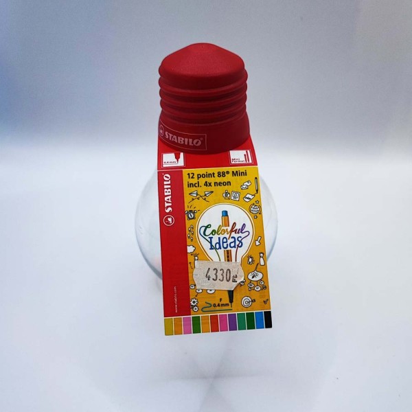 Tűfilc STABILO Point 88 Mini 0,4mm 12db-os készlet