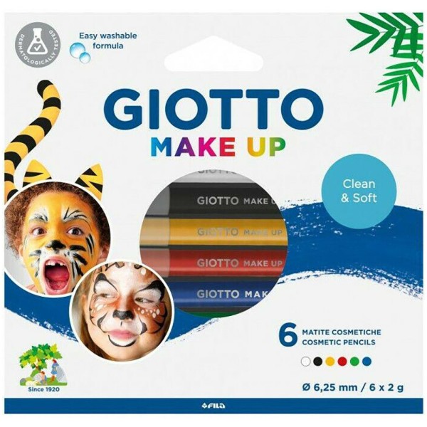 Make Up toll GIOTTO Make Up 6,25mm 6db-os készlet - arcfestés