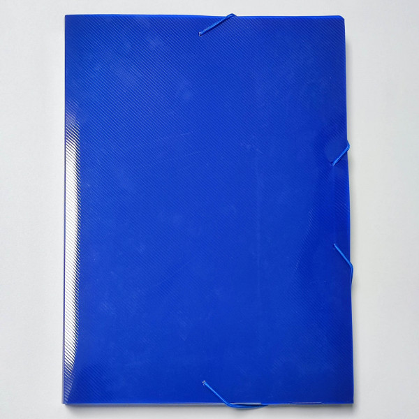 Gumis mappa Electra A/4 kék 30mm 