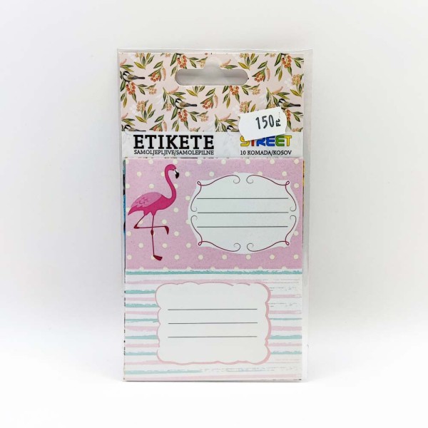 Füzetcímke STREET 10 címke/csomag