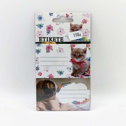 Füzetcímke STREET 10 címke/csomag