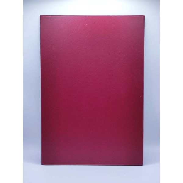 Gyurmatábla A/4 PVC bordó