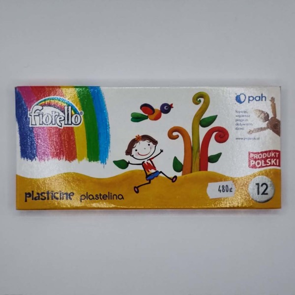 Gyurma FIORELLO 12 db-os színes 192 gr