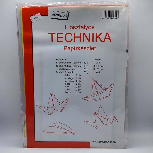 Technika csomag NYOMELL I.oszt