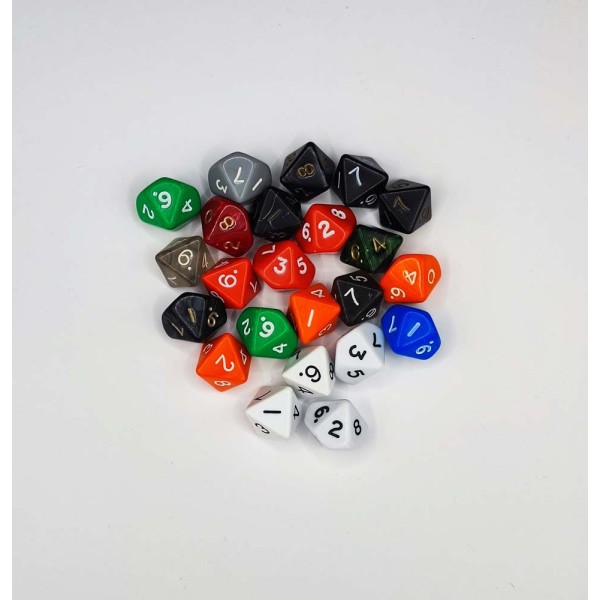 Dobókocka 10 oldalú (a szín nem választható)