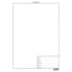 Növénygyűjtő pótlap A/4