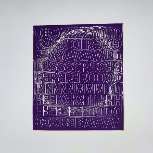 Öntapadós betűk 1,9cm magas