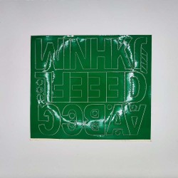 Öntapadós betűk A-M 5cm magas