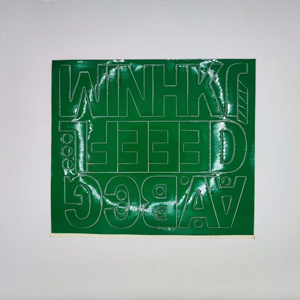 Öntapadós betűk A-M 5cm magas