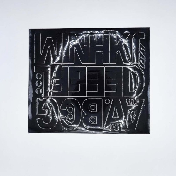 Öntapadós betűk A-M 5cm magas