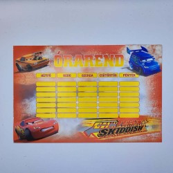 Órarend kétoldalas