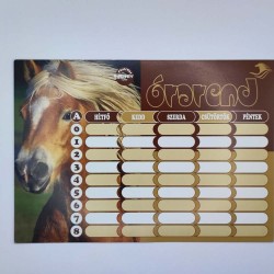 Órarend kétoldalas