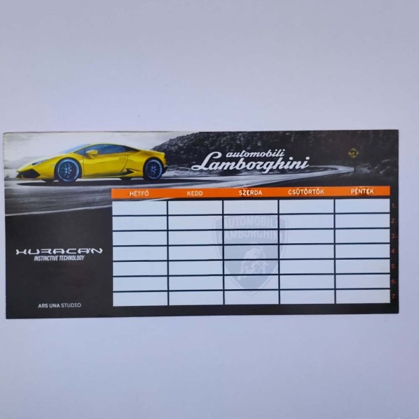 Órarend kétoldalas