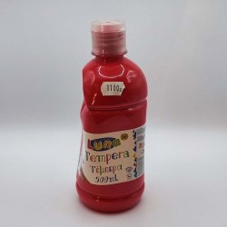 Tempera Luna piros 500ml (esztétikailag sérült)