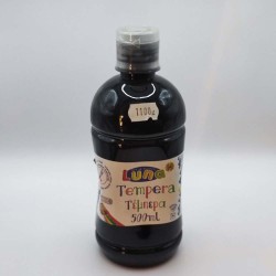 Tempera Luna fekete 500ml (esztétikailag sérült)